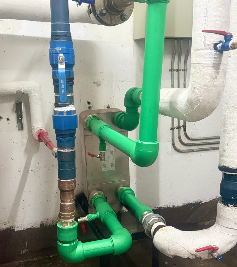 INSTALACION DE INTERCAMBIADOR
